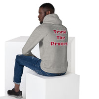 Trust The Process Maroon/Rose Unisex Hoodie