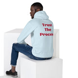 Trust The Process Maroon/Rose Unisex Hoodie