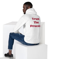 Trust The Process Maroon/Rose Unisex Hoodie