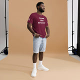 SNPR ELITE Maroon Unisex t-shirt Trust The Process