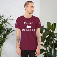 SNPR ELITE Maroon Unisex t-shirt Trust The Process