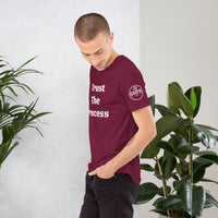 SNPR ELITE Maroon Unisex t-shirt Trust The Process