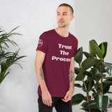 SNPR ELITE Maroon Unisex t-shirt Trust The Process