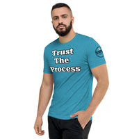 Trust the Process Short sleeve t-shirt white/black trim