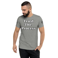 Trust the Process Short sleeve t-shirt white/black trim