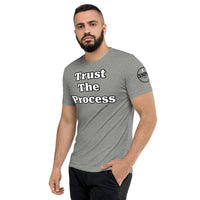 Trust the Process Short sleeve t-shirt white/black trim