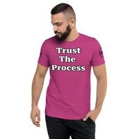 Trust the Process Short sleeve t-shirt white/black trim