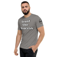 Trust the Process Short sleeve t-shirt white/black trim