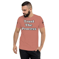 Trust the Process Short sleeve t-shirt white/black trim