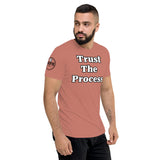 Trust the Process Short sleeve t-shirt white/black trim