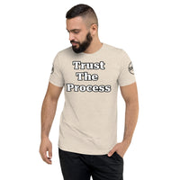 Trust the Process Short sleeve t-shirt white/black trim