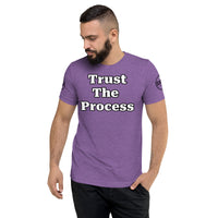 Trust the Process Short sleeve t-shirt white/black trim