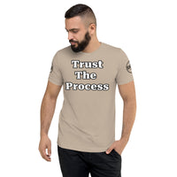 Trust the Process Short sleeve t-shirt white/black trim