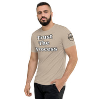 Trust the Process Short sleeve t-shirt white/black trim