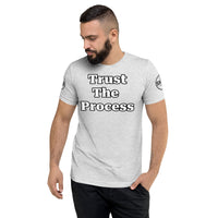 Trust the Process Short sleeve t-shirt white/black trim