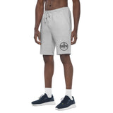 SNPR Elite Embroidered Men's fleece shorts/Black/White/Grey