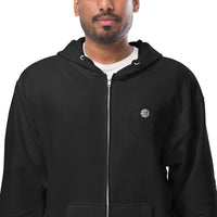 SNPR ELITE Embroidered fleece zip up hoodie Various Colors