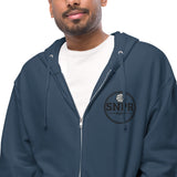 SNPR ELITE Embroidered fleece zip up hoodie Various Colors