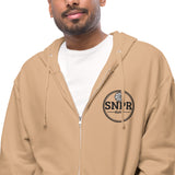 SNPR ELITE Embroidered fleece zip up hoodie Various Colors